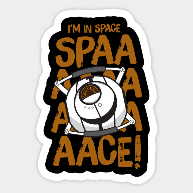 Space is the coolest Sticker by patpalombo